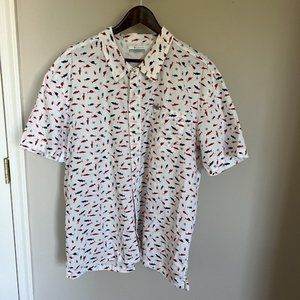 Columbia Sportswear Company XL PFG SPORT FISH Graphics Short Sleeve Shirt
